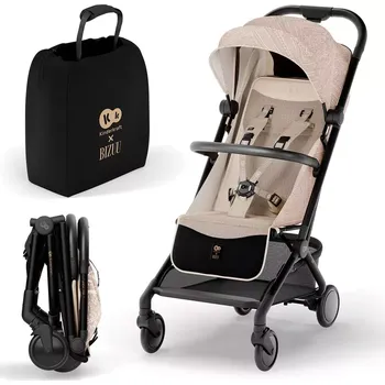 Kočárek Kinderkraft SELECT Sport Pilot 2 Bizuu Whisper Dune 2025