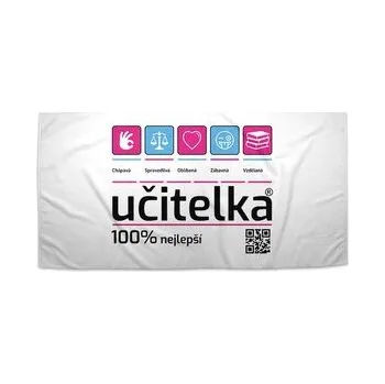 Sprchový závěs Ručník Učitelka: 70x140 cm