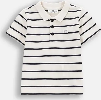 Dětská bavlněná polokošile Coccodrillo WC5143601HBN béžová 08X, vel. 68