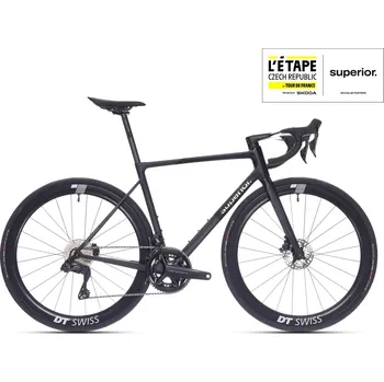 Silniční kolo Silniční kolo SUPERIOR RR 9.8 LTD L´Etape Czech Republic - Matte Carbon / Black 56