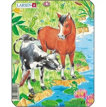 Puzzle Puzzle Larsen - Koník a telátko