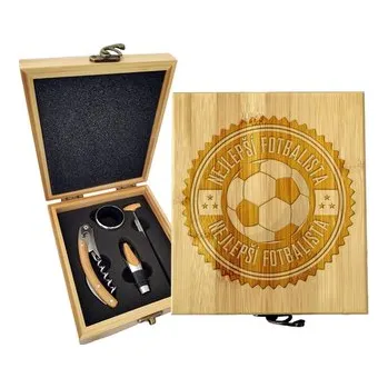 Dárková sada na víno Nejlepší fotbalista: 147×168×49 mm