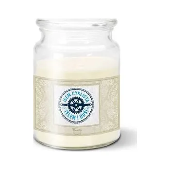 Svíčka Svíčka Jsem cyklista tělem i duší: 500 g