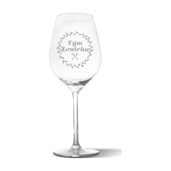 Sklenice Sklenička na víno Tým ženicha klíče: 49 cl