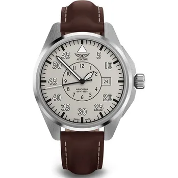 Hodinky Aviator Airacobra 43 Heritage Automatic V.3.39.0.342.0 + 5 let záruka a dárek ZDARMA