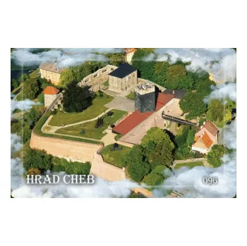 Dekorativní magnet Magnetka MM Cheb letecká