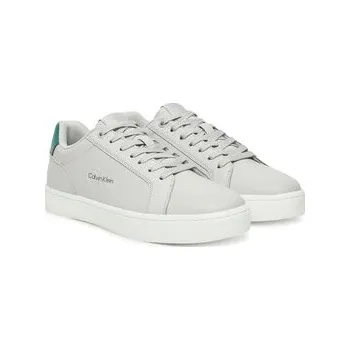 Pánská obuv Sneakersy Calvin Klein Jeans Classic Cupsole Mono Lth YM0YM01369 Šedá 45