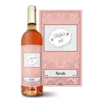 Růžové víno Chybíš mi: 0,75 l