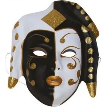 Karnevalová maska Benátská maska pierot