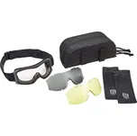 BOLLE brýle taktické X1000 PLATINUM sada 3 skla ČERNÝ rám