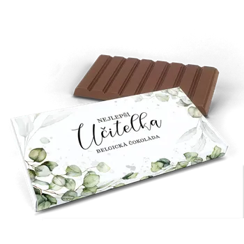 Čokoláda Margaret Belgická čokoláda - motiv 11 Nejlepší učitelka, 240 g