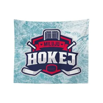 Deka Miluju hokej: 150x120 cm