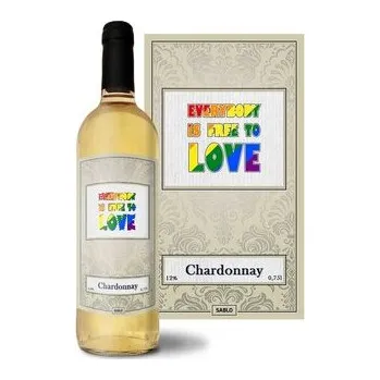 Bílé víno Everybody is free to love: 0,75 l