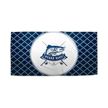 Sprchový závěs Ručník Rybář roku: 70x140 cm