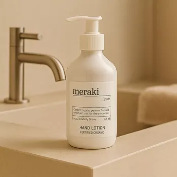 Péče o ruce Meraki – Přírodní hydratační krém na ruce PURE, 275 ml (bez parfemace)