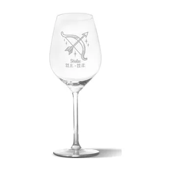 Sklenice Sklenička na víno Střelec: 49 cl