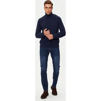 Dámský svetr Liu Jo Rolák QF4018 MA37C Tmavomodrá Regular Fit S