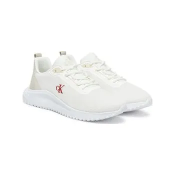 Dámské tenisky Sneakersy Calvin Klein Jeans Eva Runner Mix Mesh YM0YM01285 Bílá 41