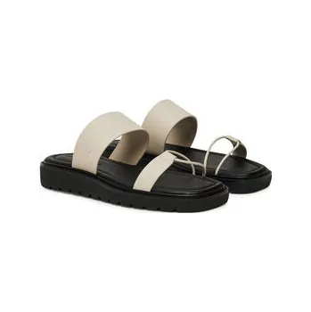 Pánská móda Nazouváky Calvin Klein Jeans Rope Sandal Soft Lth Mg YW0YW01864 Écru 40