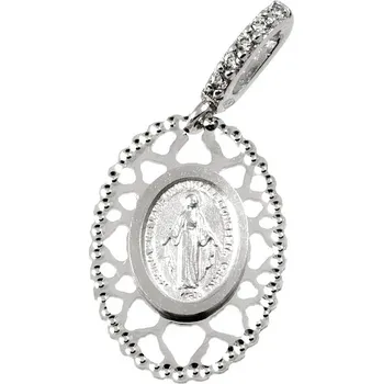 Přívěsek ŠPERKY-NM, Zlatá oválná madonka 1930