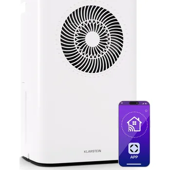 Odvlhčovač vzduchu Klarstein CircleDry Smart 12L/24h 2L Odvlhčovač vzduchu Bílý (10045542)