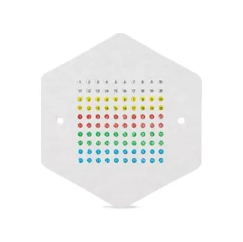 Opalitové značky - sada 5x20 barev