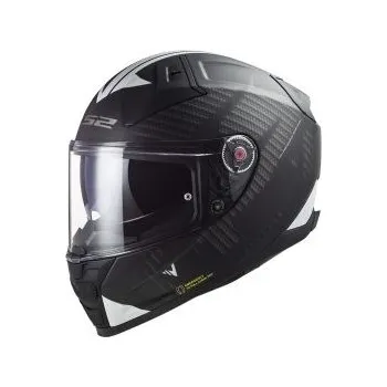 Helma na motorku Moto přilba LS2 FF811 Vector II Splitter Black White - XS(53-54)