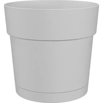 Květináč Capri Květináč, ø 49,5 cm, 47,2 cm, plast, bílá