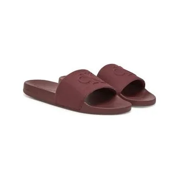 Pánské pantofle Calvin Klein Jeans Nazouváky Slide Hf Mono Cv YM0YM01282 Hnědá 41