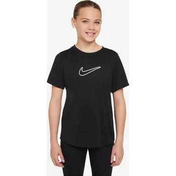 Nike One Fitted tréninkové tričko - 0 - černá - XL