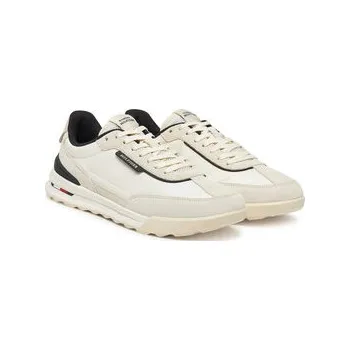 Dámské tenisky Tommy Hilfiger Sneakersy Retro Runner Nylon Mix FM0FM05523 Écru 41