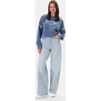 Dámská mikina Guess Mikina W5YQ24 K68I4 Modrá Regular Fit M