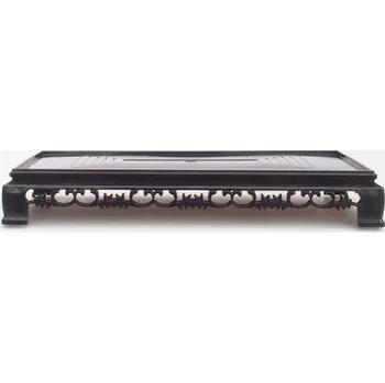 Podmiska Bonsai stolek plastový obdélník 27 x 17,5 x 4 cm černá