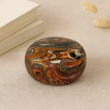 Váza Těžítko Hübsch Creek 9 cm (ručně vyráběný designový kus )