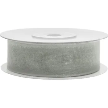 Stuha Šifónová stuha šedá