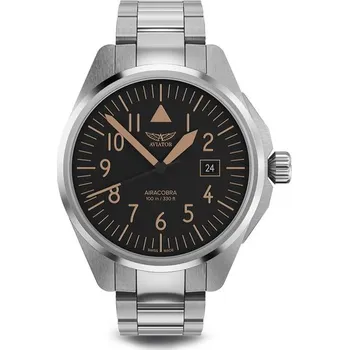 Hodinky Aviator Airacobra 43 Type A V.1.38.0.316.5 + 5 let záruka a dárek ZDARMA