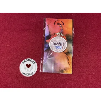 HandMade by VeJa Dárková karta - thank you (barevný)