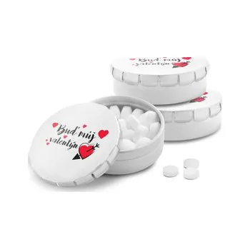 Bonbon Mentolky Buď můj Valentýn - 3 ks
