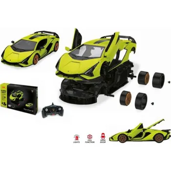 RC model auta RC model KIT Lamborghini Sián FKP 37 1:18 auto na dálkové ovládání k sestavení
