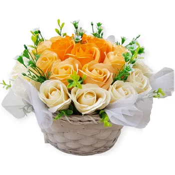 Sprchový gel made by ANTEROS Dekorace Mýdlová Kytice z mýdlových květů Rosalie II