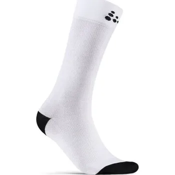 Běžecké oblečení Běžecké ponožky CRAFT CORE Endure - bílé Velikost textilu: 46-48