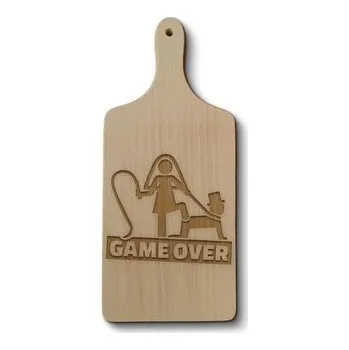 Kuchyňský nůž Prkénko Game over