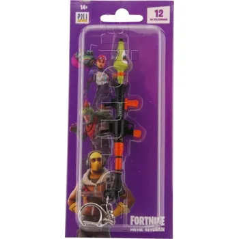 Figurka Kovová 3D klíčenka Fortnite Rocket Launcher
