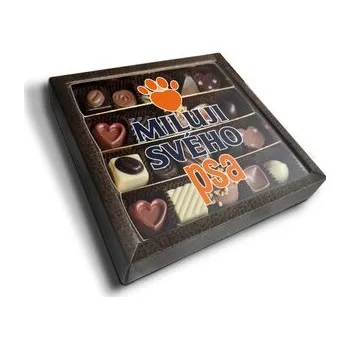 Bonbon Pralinky Miluji svého psa: 20 ks pralinek