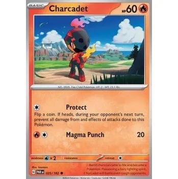 Karetní hra Pokémon PAR 025/182 Charcadet - Paradox Rift Stav: Near Mint, Verze: REVERSE HOLO