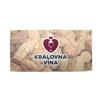Sprchový závěs Ručník Královna vína: 50x100 cm