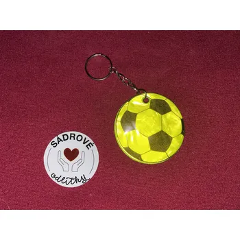 HandMade by VeJa Přívěšek na klíče - refl. fotbalový míč