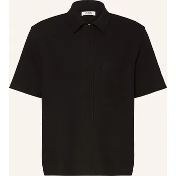 Pánská košile Cos Pánská Košile S Krátkým Rukávem Comfort Fit Z Žerzejového...