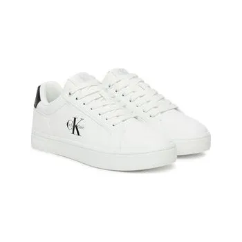 Oblečení a móda Sneakersy Calvin Klein Jeans Classic Cupsole Mono Lth Wn YW0YW01902 Bílá 37