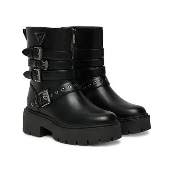 Dámské kozačky Polokozačky Guess FLTSVO FAL10 Černá 38